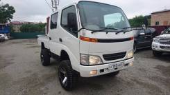 Toyota Dyna. На мостах4х4, 4 100 куб. см., 2 000 кг.