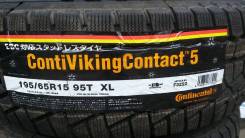 Continental ContiVikingContact 5. Зимние, без шипов, 2012 год, без износа, 4 шт