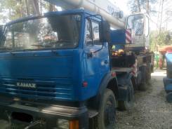 Камаз. Кран на базе камаз, 11 762 куб. см., 40 000 кг.