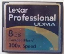CompactFlash. 8 Гб, интерфейс CF