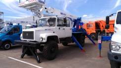 Випо-18-01. Автогидроподъемник ВИПО-18-01 на шасси ГАЗ-33088 (4х4) (5м. каб), 4 750 куб. см., 18 м.