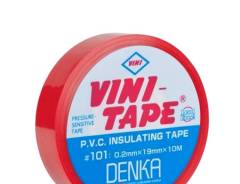 Изолента VINI-TAPE 19ммх 9м красная Япония VT-102R