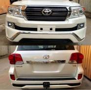 Решетка бамперная. Toyota Land Cruiser