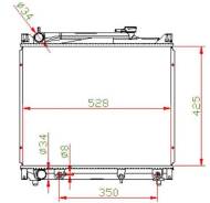 Радиатор SZ-TD51-1226 AUTOLEADER