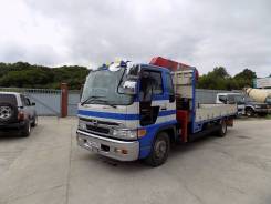 Hino Ranger. Грузовик HINO Ranger 2000 г. с крановой установкой., 8 000 куб. см., 8 000 кг.