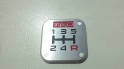 TRD наклейка -алюминиевый шильд 5 МКПП celica st 205 st20. Toyota: Allex, Chaser, Mark II, Corolla Fielder, Celica
