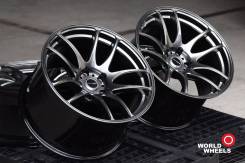 Work Emotion CR Kiwami. 9.5/10.5x18, 5x114.30, ET28/22, ЦО 73,1 мм.