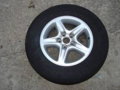 Колесо Toyota Harrier Bridgestone Dueler H/T 687 235/70/16 5x114,3. 6.5x16" ET35 ЦО 60,0 мм.