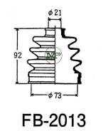 Пыльник ШРУС FB2013 / HF-53411MZ ФОРСАЖ FORSAG