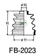 Пыльник ШРУС TG-2023/52-413 TiGUAR TiGuar