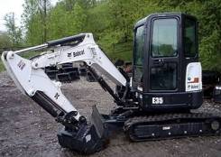 Bobcat E35. Мини-экскаватор