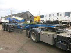 Schmitz S.CF. Полуприцеп контейнеровоз Schmitz SCF 24G низкорамный, 2005, 33 320 кг.