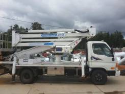 Камаз АГП-28. Автогидроподъёмник Hyundai HD74-AH, 3 907 куб. см., 28 м.