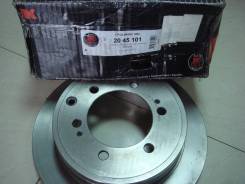 Диск тормозной. Toyota Land Cruiser, HDJ80, HDJ81, HZJ81, HZJ80, FZJ80 Lexus LX450, FZJ80 Двигатели: 1HDFT, 1FZF, 1HZ, 1FZFE, 1HDT