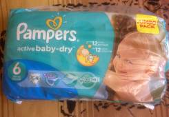 Pampers. 15+ кг 54 шт