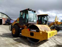 Xcmg XS142J. Вибрационный одновальцовый грунтовый каток XCMG XS143J, г/в 2017, 6 000 куб. см.