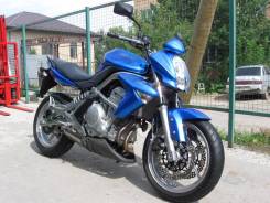 Kawasaki ER-6n. 650 куб. см., исправен, птс, без пробега
