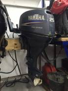 Yamaha. 25,00 л.с., 4-тактный, бензиновый, нога L (508 мм), Год: 2005 год