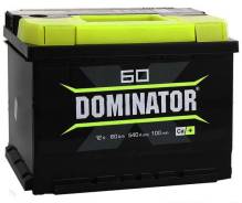 Dominator. 60 А.ч., левое крепление, производство Россия