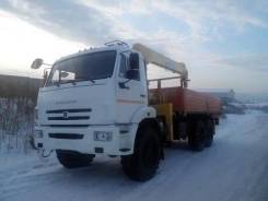 Soosan SCS736LII. Кран манипулятор Камаз 43118 Top, 6 700 кг., 19 м.