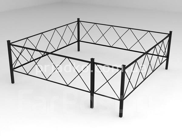 Проекты оградок для могил