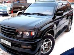 Накладка на фару. Toyota Land Cruiser Cygnus, UZJ100W Lexus LX470, UZJ100