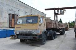 Камаз 5410. Седельный тягач с прицепом КаМАЗ 5410, 10 000 куб. см., 10 000 кг.
