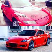 Накладка на фару. Mazda RX-8, SE3P