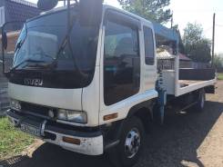 Isuzu Forward. Продам автоэвакуатор с гидро-платформой, 8 000 куб. см., 4 999 кг.