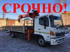 Hino 500. кран манипулятор 5 тонн, 7 500 куб. см., 5 000 кг., 17 м.