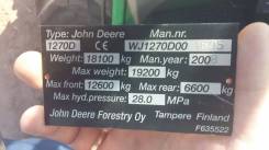 John Deere. Харвестер john deere 1270d, 17 500,00 кг.