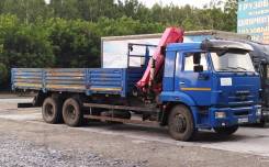 Камаз 65117. Кму Fassi 8 метров 6 тонн на 2011 гв Новосибирск, 6 700 куб. см., 6 100 кг., 12 м.