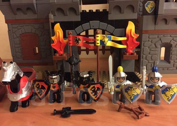 Lego Duplo Knights Castle Лего Дупло 4777 Замок. Оригинал, б/у, в ...