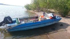 Обь-3. длина 4,80 м., двигатель подвесной, 30,00 л.с., бензин