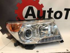 Фара. Toyota Land Cruiser, GRJ200, VDJ200, UZJ200W, URJ200, UZJ200, URJ202, URJ202W Двигатели: 1VDFTV, 1URFE, 3URFE, 1GRFE, 2UZFE