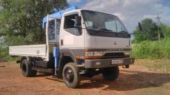 Mitsubishi Canter. 4WD мостовой рессорный с крановой установкой, 4 600 куб. см., 3 000 кг.