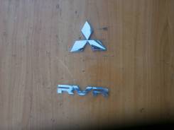 Эмблема. Mitsubishi RVR, GA3W Двигатель 4B10