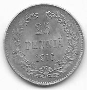 25 пенни 1916г. S