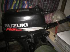 Suzuki. 5,00 л.с., 4-тактный, бензиновый, нога S (381 мм), Год: 2008 год