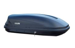 Бокс LUX FLAGMAN 370L чёрный матовый 1392х902х392 с двусторонним открыванием, допустимая нагрузка 50 кг., замок центральный с ключом (фиксирует крышку...