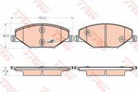 Колодки передние VW POLO 2010- (RUS), SKODA FABIA II GDB2027 trw GDB2027 в наличии