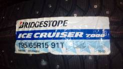 Bridgestone Ice Cruiser 7000. Зимние, шипованные, 2016 год, без износа, 4 шт