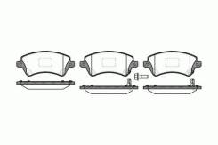 Колодки дисковые п.\ Toyota Corolla 1.4/1.6 WTi/2.0D4-D 02> диск 15"