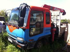 Isuzu Forward. Продам кран-манипулятор 2002 г., 7 166 куб. см., 2 900 кг., 8 м.
