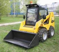 ANT-750. Многофункциональный мини-погрузчик с бортовым поворотом , 750 кг.