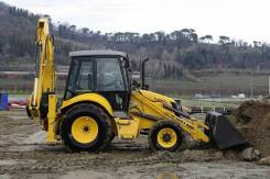 New Holland B100B. Экскаватор-погрузчик NEW Holland B100B, 3 550 кг., Дизельный, 0,22 куб. м. Под заказ