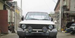 Продам митсубиси пажеро в разбор. Mitsubishi Pajero Двигатель 4D56