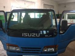 Isuzu Elf. Продам грузовик в хорошем состоянии, с аппарелью и тентом, 3 000 куб. см., 1 500 кг.