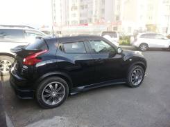 Накладка на порог. Nissan Juke