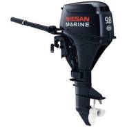Nissan Marine. 9,90 л.с., 2-тактный, бензиновый, нога S (381 мм), Год: 2017 год